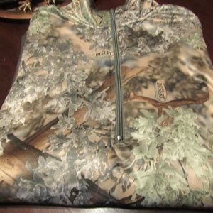 Kings Camo "Desert Shadow" Fleece Zip Pullover- XL